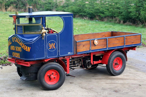 4 inch scale Sentinel steam wagon - Station Road Steam