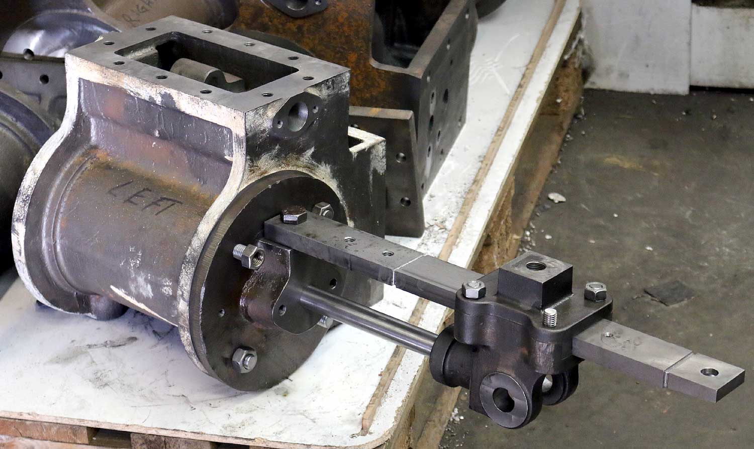 Bagnall cylinder trial assembly