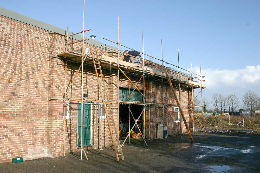 Fixing the roof and a new kitchen