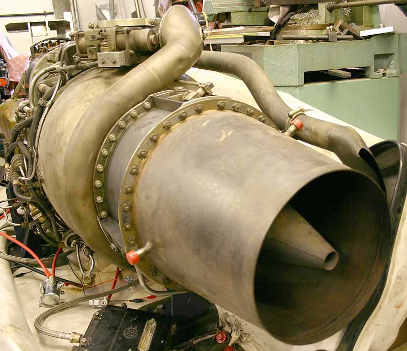 Rolls Royce Artouste gas turbine engine
