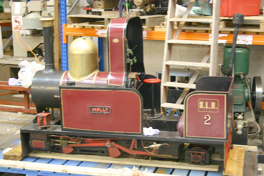 Light Railway arrives in a lorry