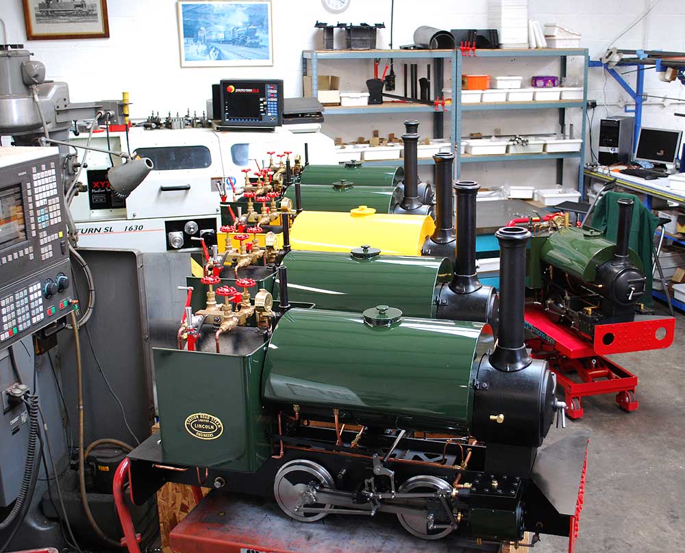 Assembling seven Staffords