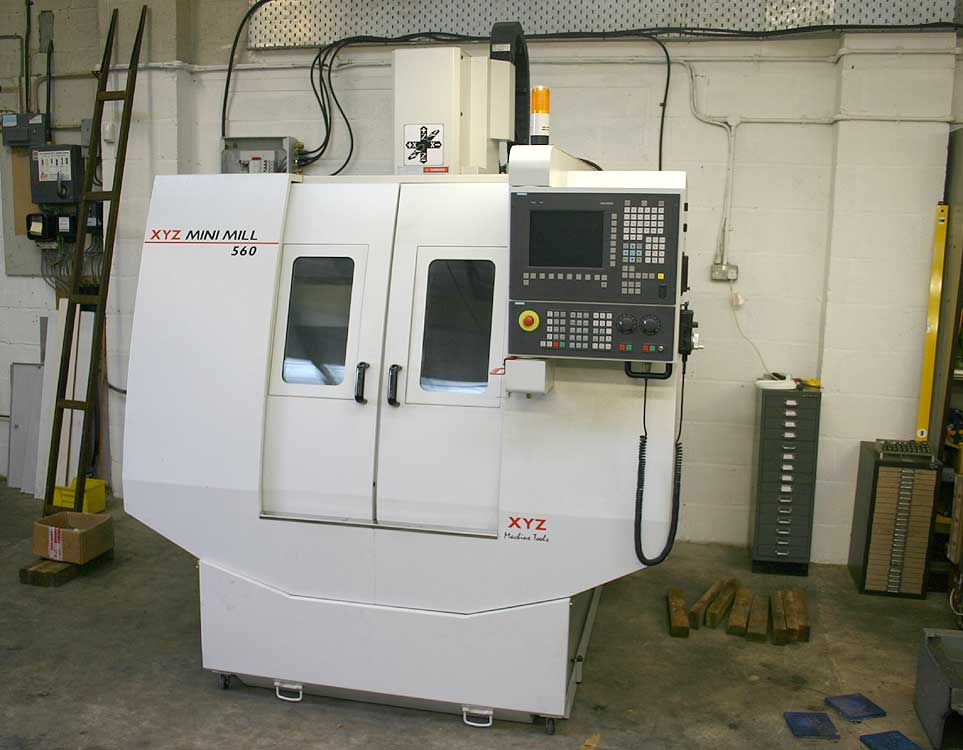 New CNC machinery for the workshop