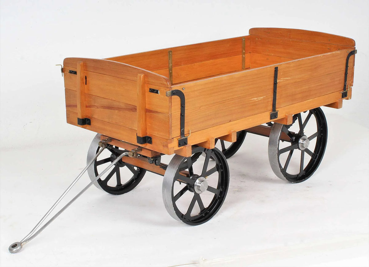 1 1/2 inch scale traction wagon