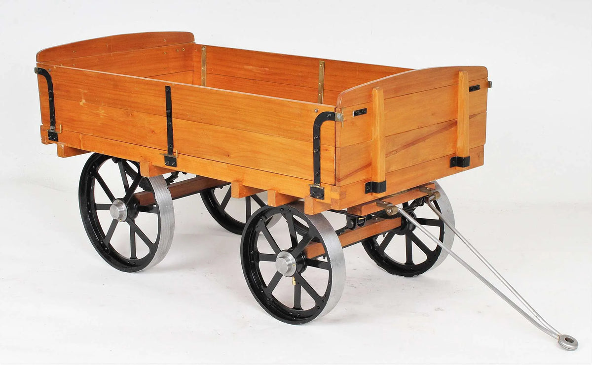 1 1/2 inch scale traction wagon