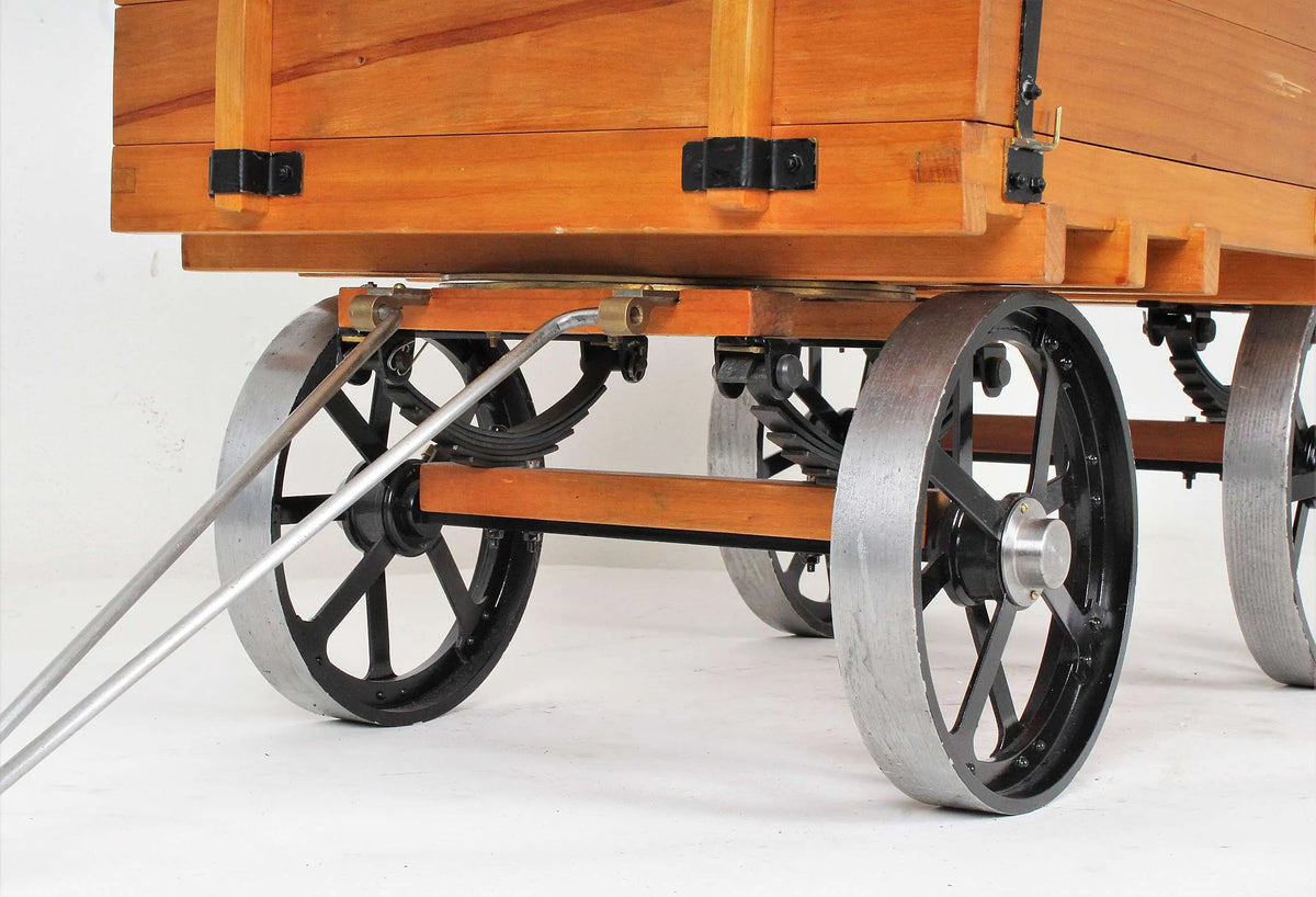 1 1/2 inch scale traction wagon