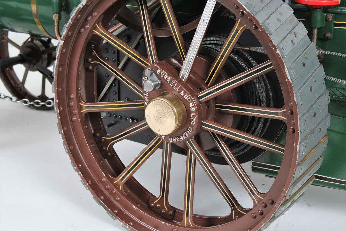 1 1/2 inch scale Burrell SCC agricultural engine