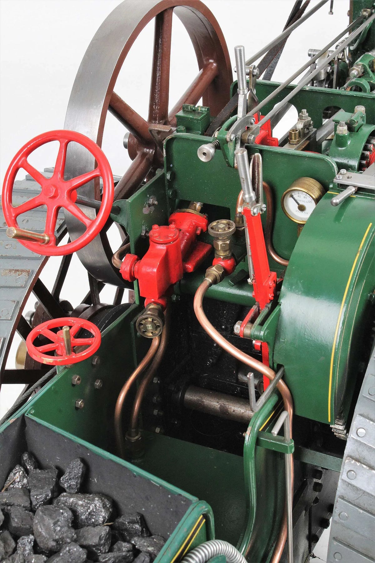 1 1/2 inch scale Burrell SCC agricultural engine