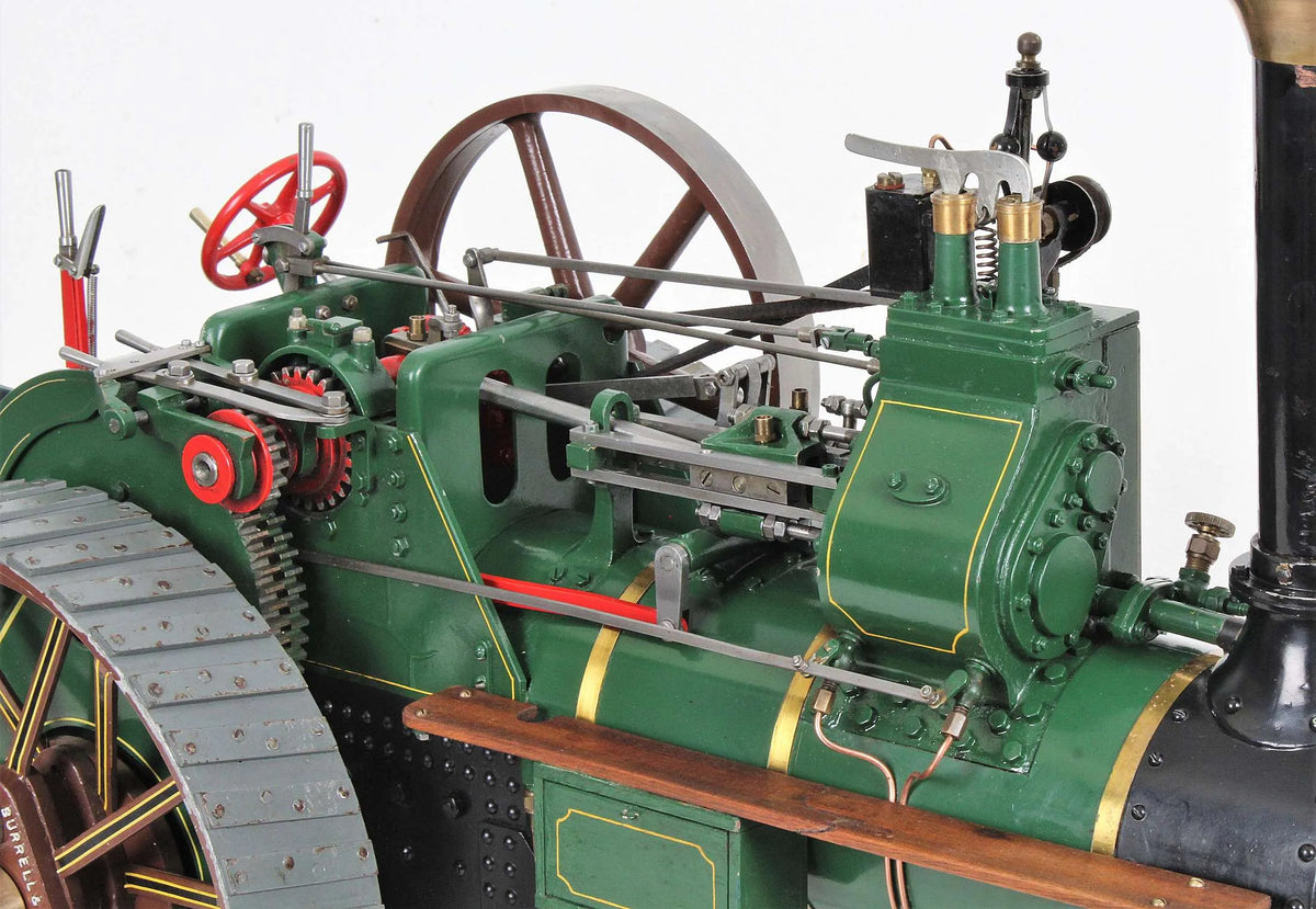 1 1/2 inch scale Burrell SCC agricultural engine