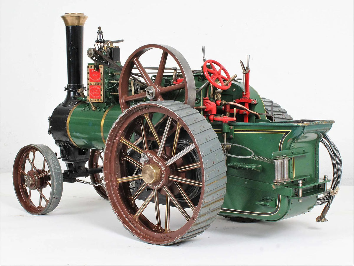 1 1/2 inch scale Burrell SCC agricultural engine