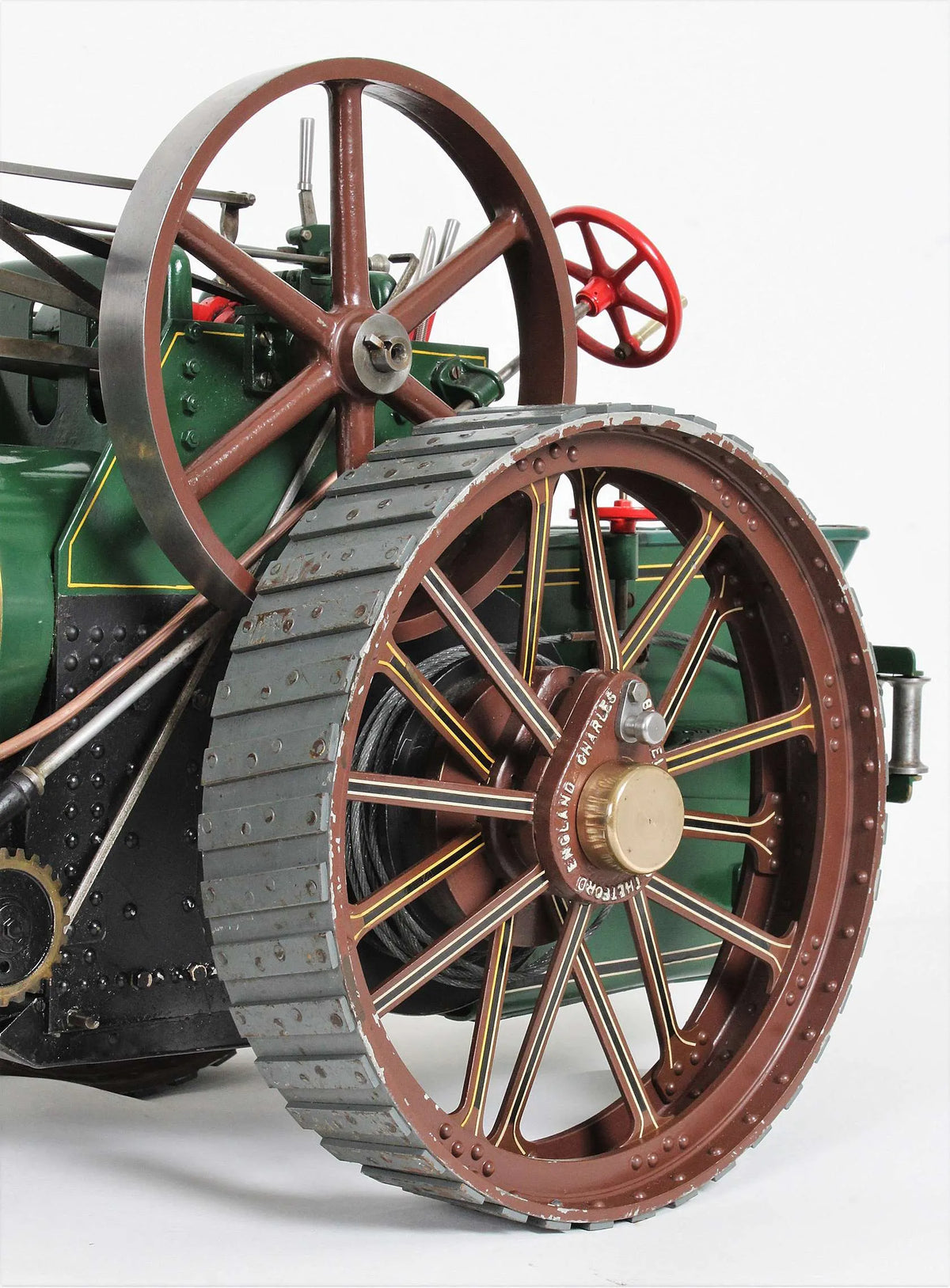 1 1/2 inch scale Burrell SCC agricultural engine