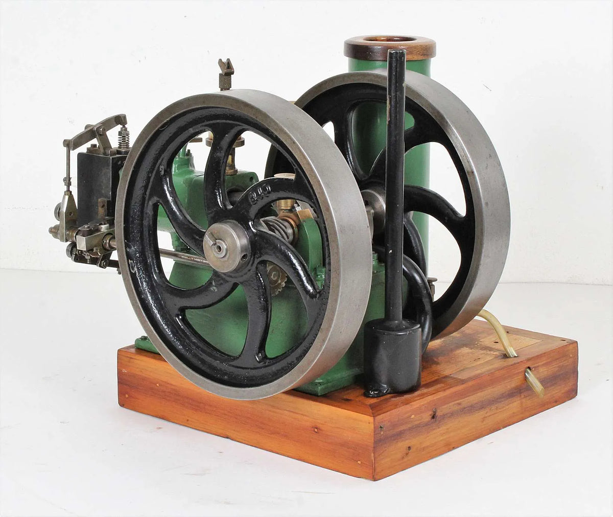 Water-cooled open crank engine