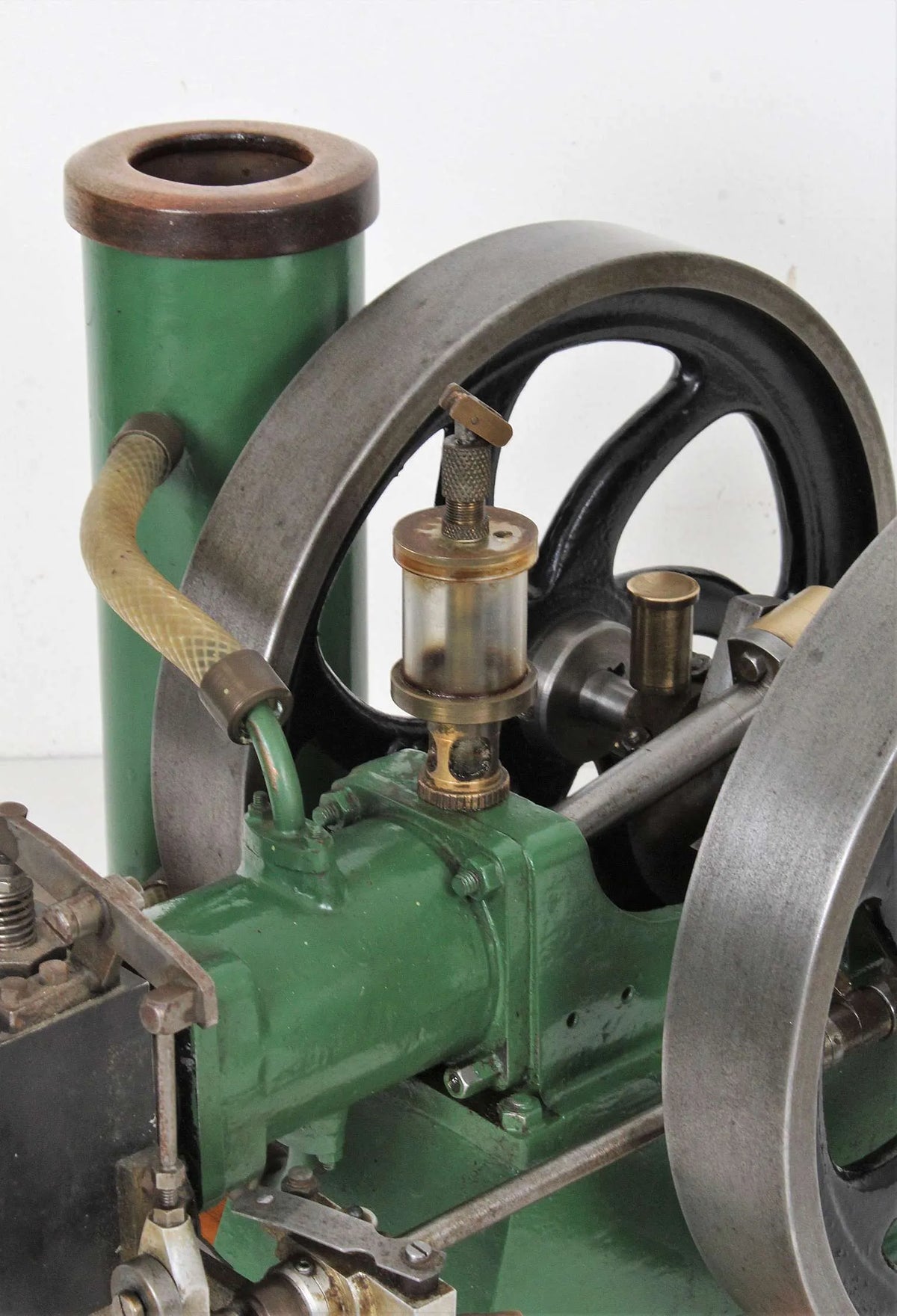 Water-cooled open crank engine