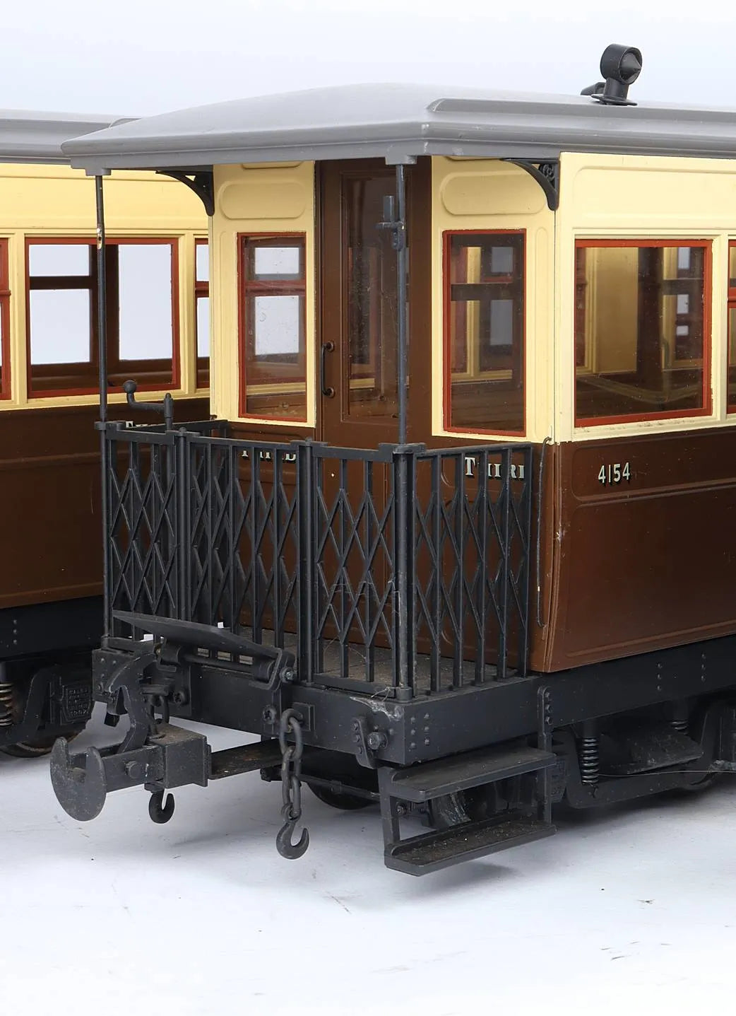 Rake of three Accucraft W&L coaches