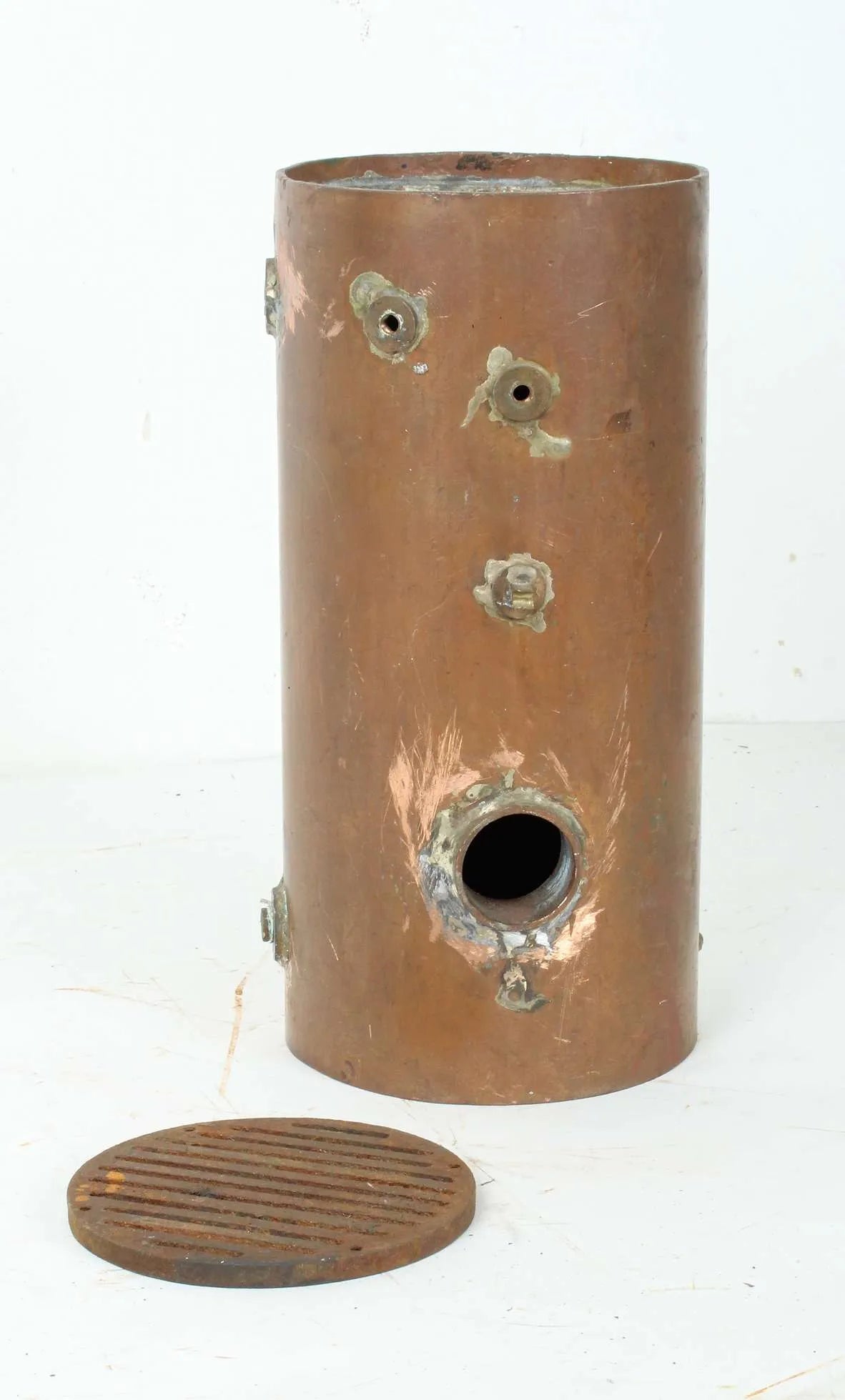 Copper vertical boiler