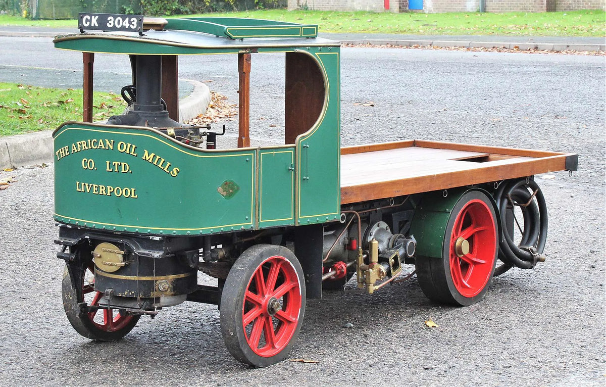 3 inch scale Atkinson steam wagon