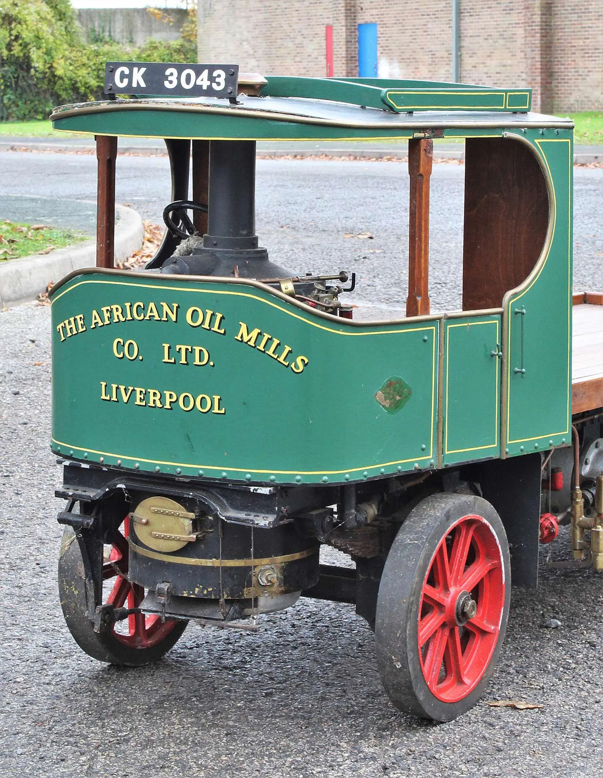 3 inch scale Atkinson steam wagon