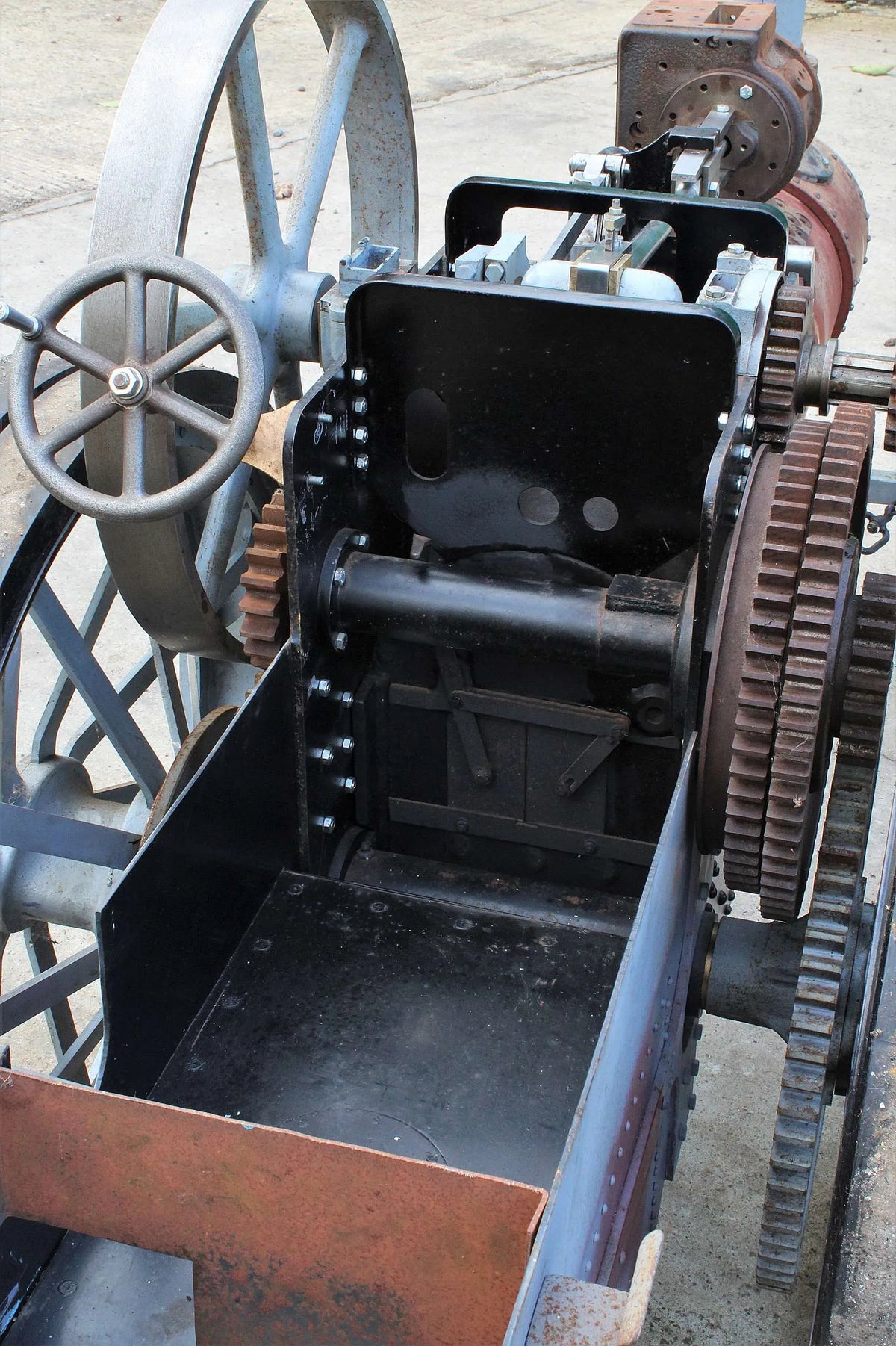 4 inch scale part-built Burrell traction engine