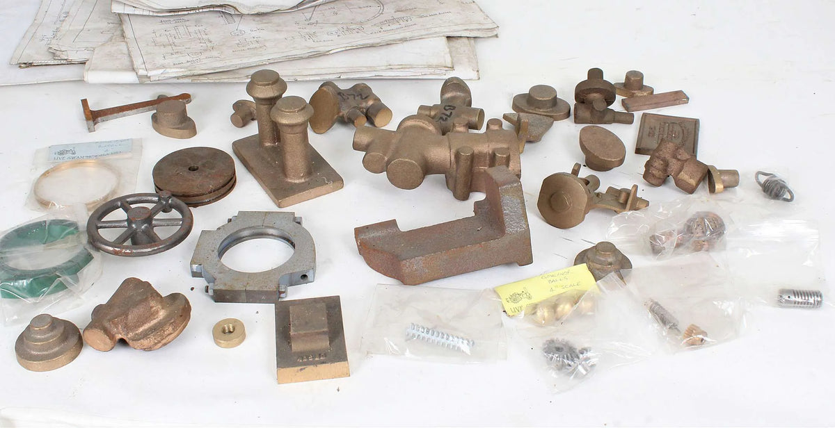4 inch scale part-built Burrell traction engine