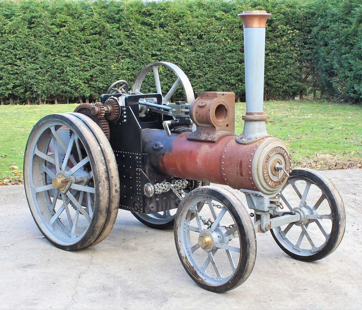 4 inch scale part-built Burrell traction engine