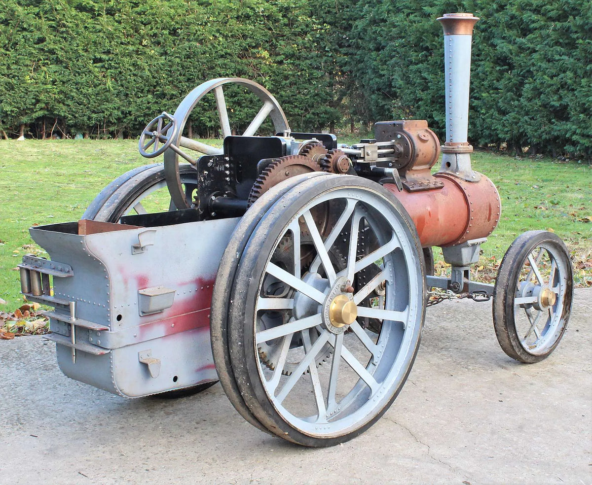 4 inch scale part-built Burrell traction engine