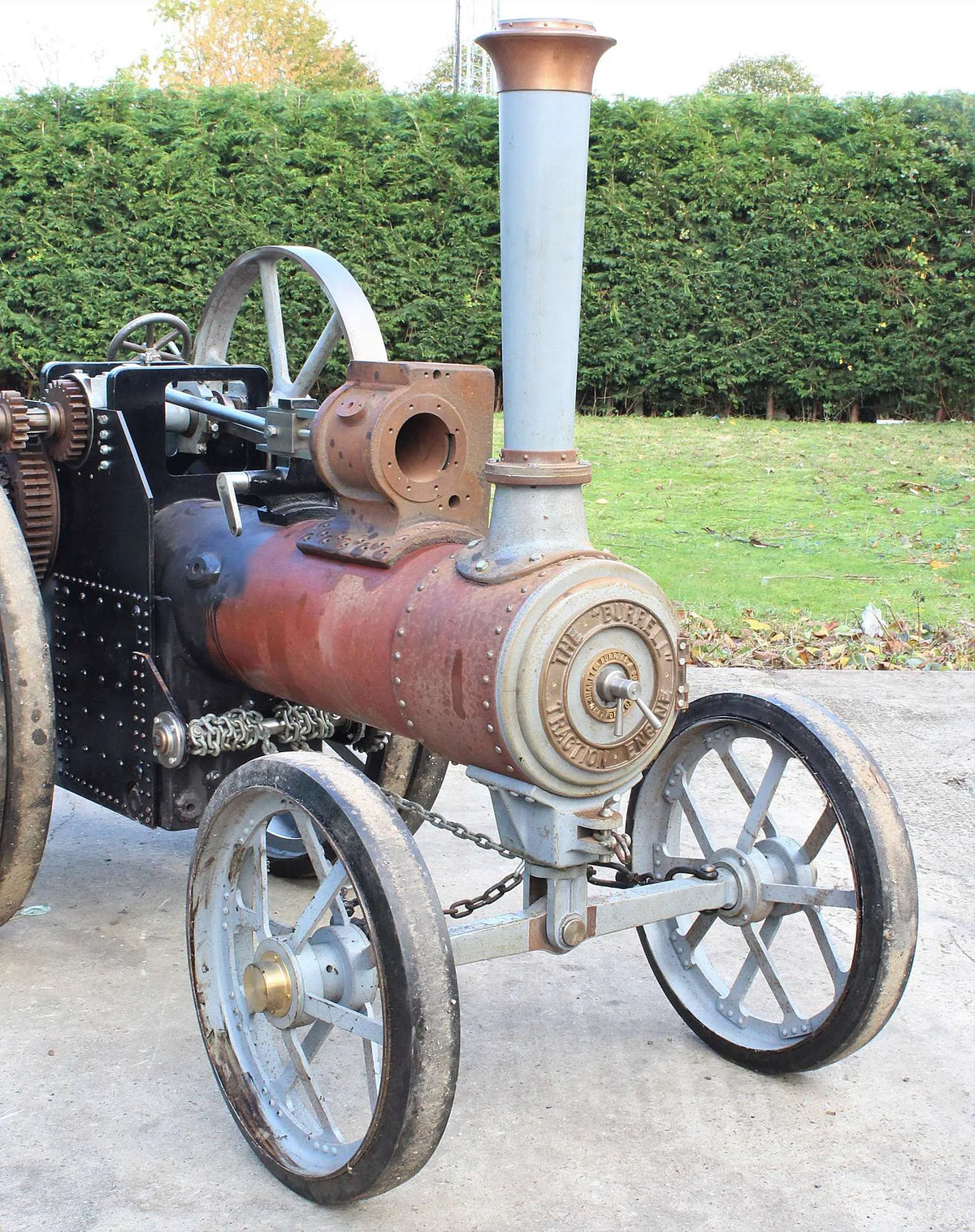 4 inch scale part-built Burrell traction engine
