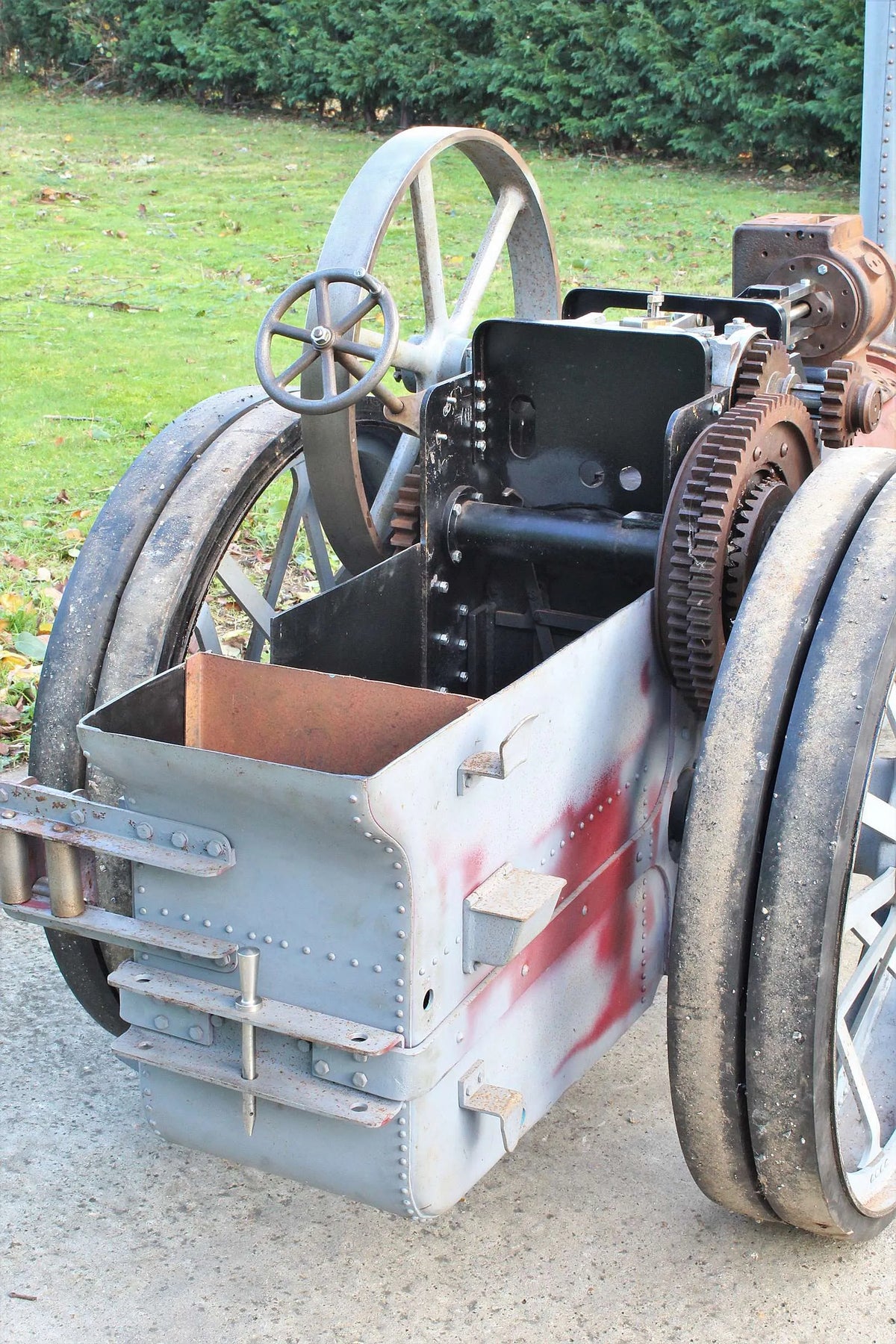 4 inch scale part-built Burrell traction engine