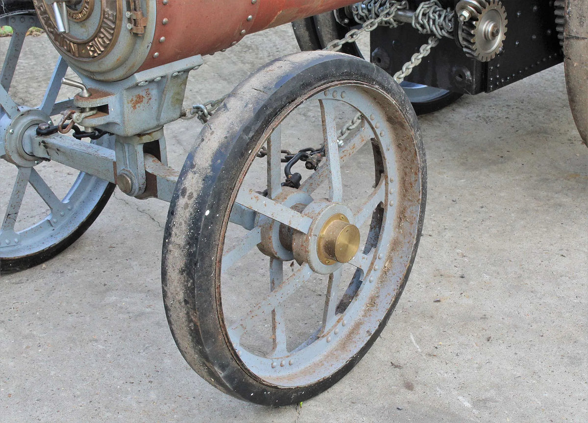 4 inch scale part-built Burrell traction engine