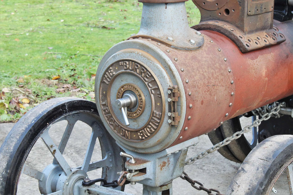 4 inch scale part-built Burrell traction engine