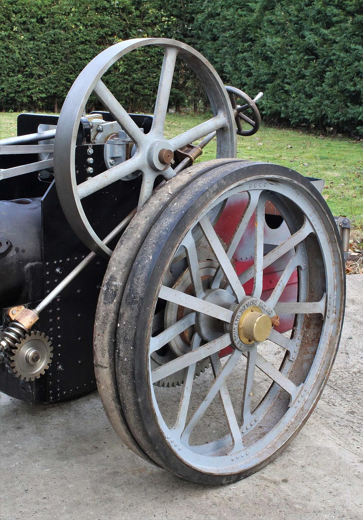 4 inch scale part-built Burrell traction engine