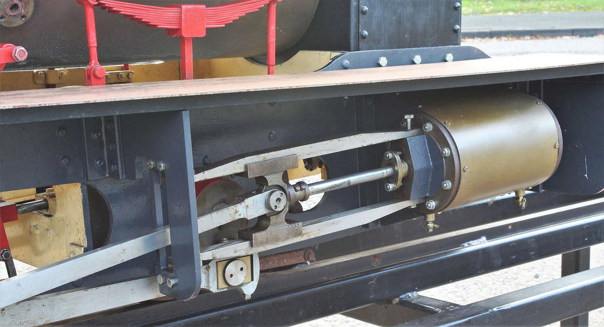 7 1/4 inch gauge Hunslet "Lilla" 0-4-0ST