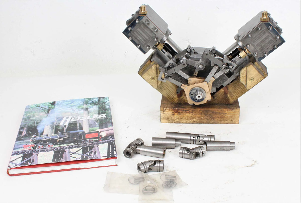 7 1/4 inch gauge Heisler 0-4-0 + 0-4-0
