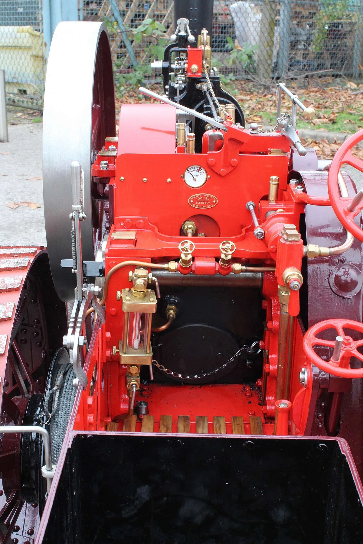 3 inch scale Fowler A7 agricultural engine