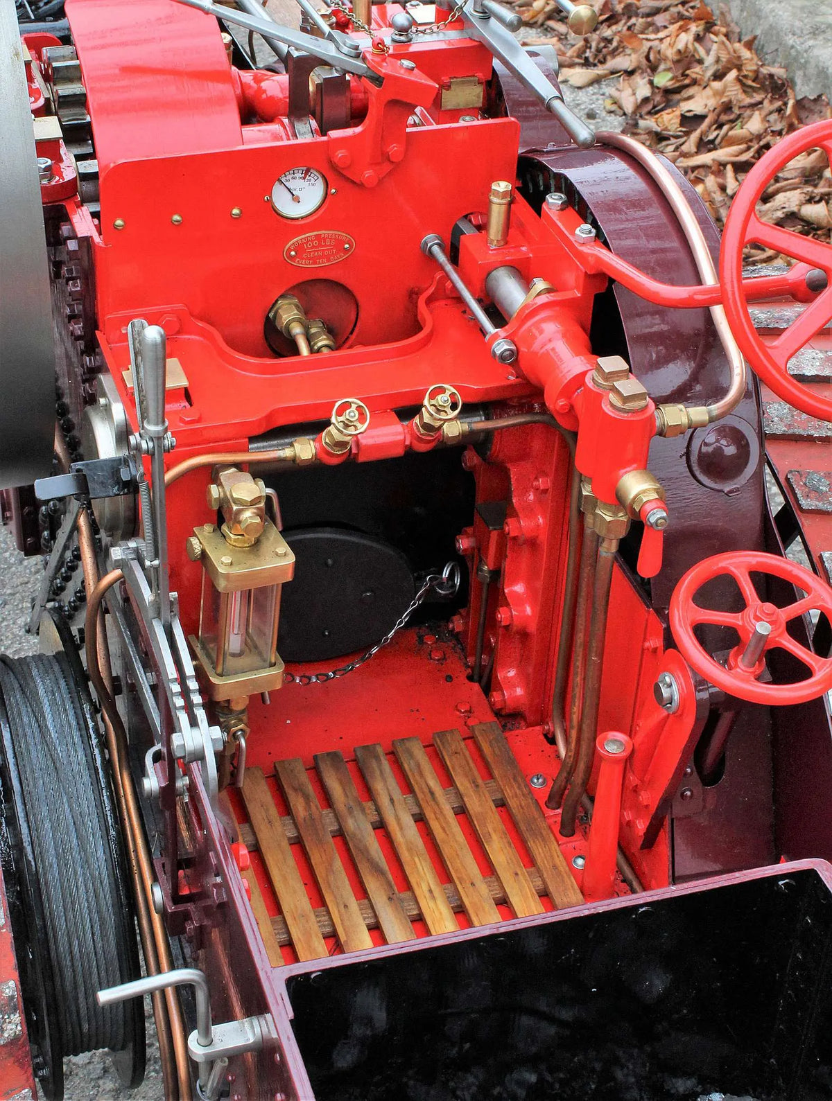 3 inch scale Fowler A7 agricultural engine