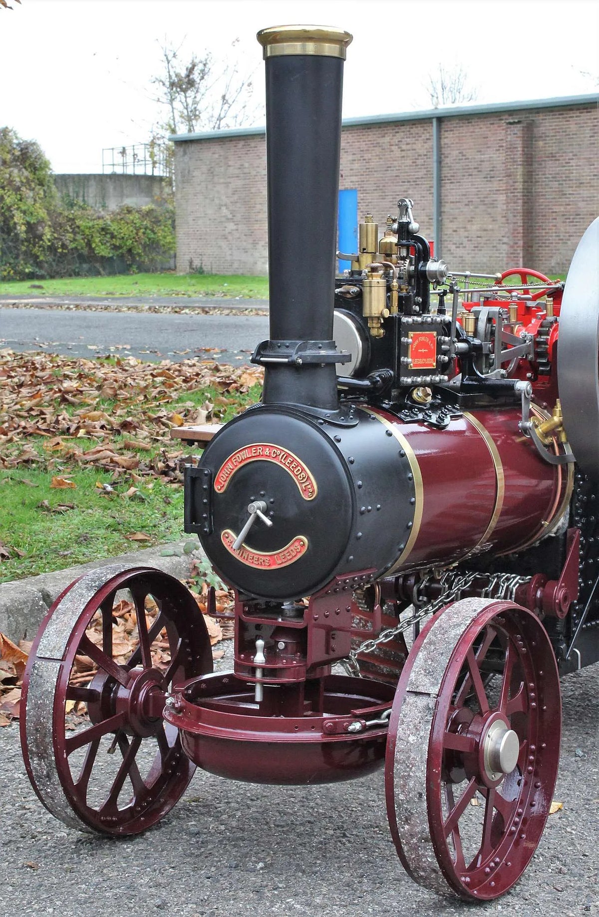 3 inch scale Fowler A7 agricultural engine