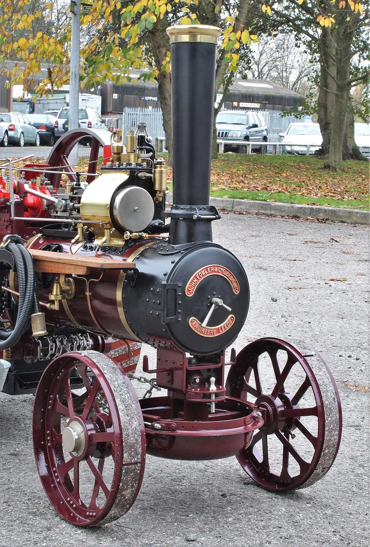 3 inch scale Fowler A7 agricultural engine
