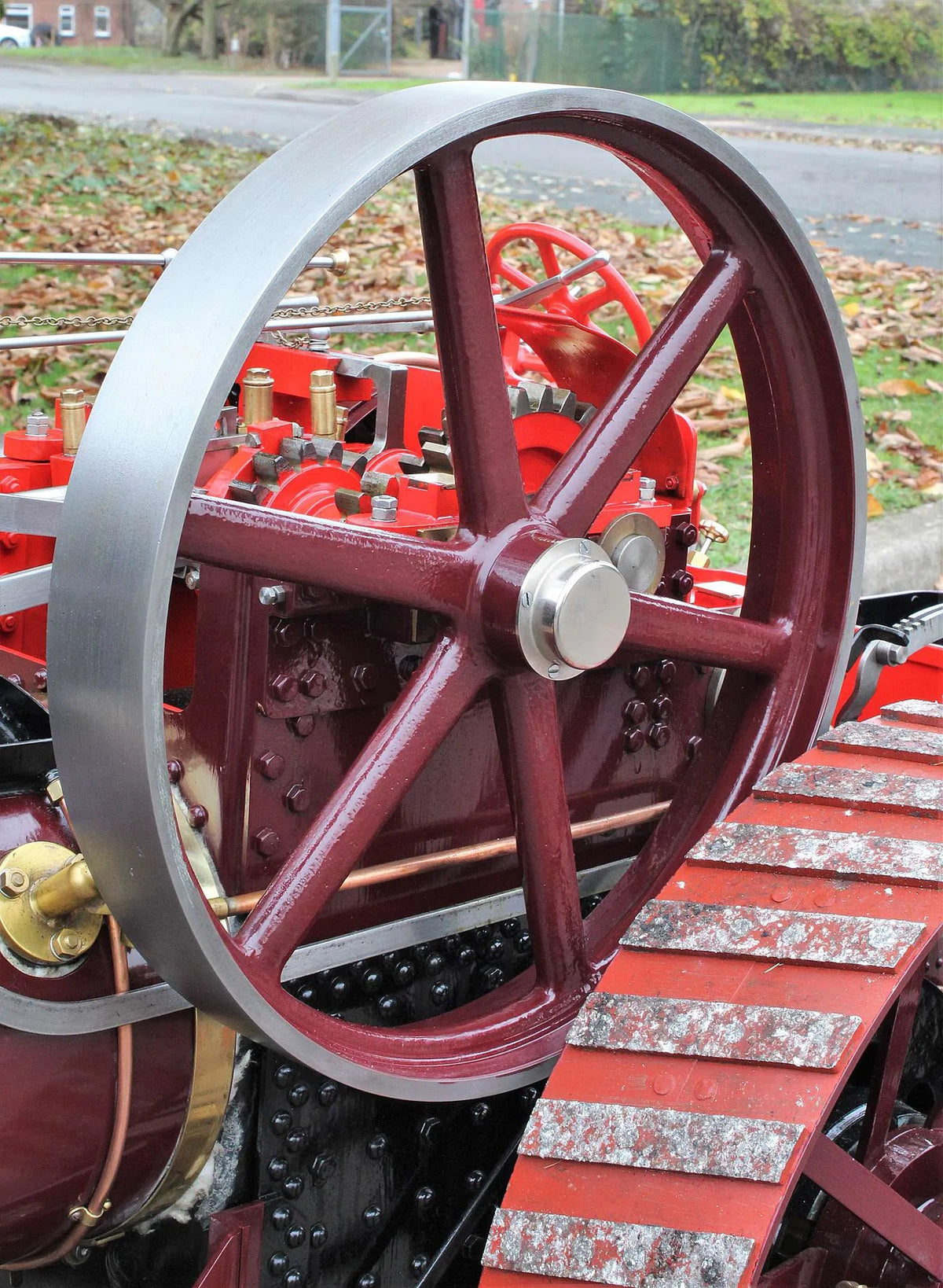 3 inch scale Fowler A7 agricultural engine
