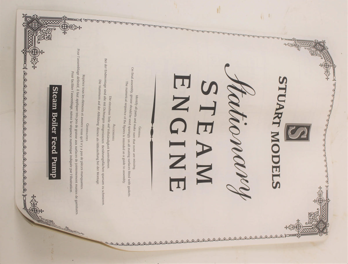 Stuart feed pump castings