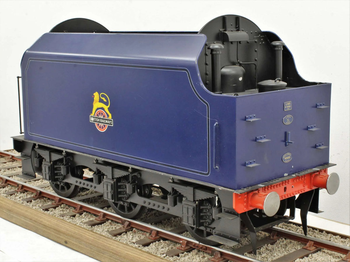 5 inch gauge LMS "Duchess" chassis with tender