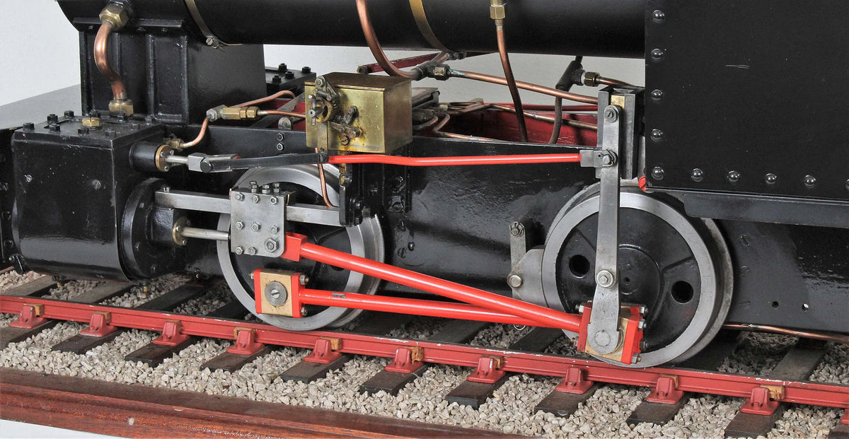 5 inch gauge "Sweet Pea" 0-4-0ST with driving truck
