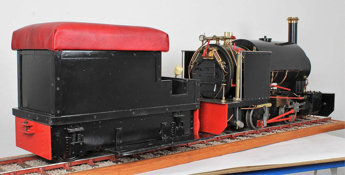 5 inch gauge "Sweet Pea" 0-4-0ST with driving truck