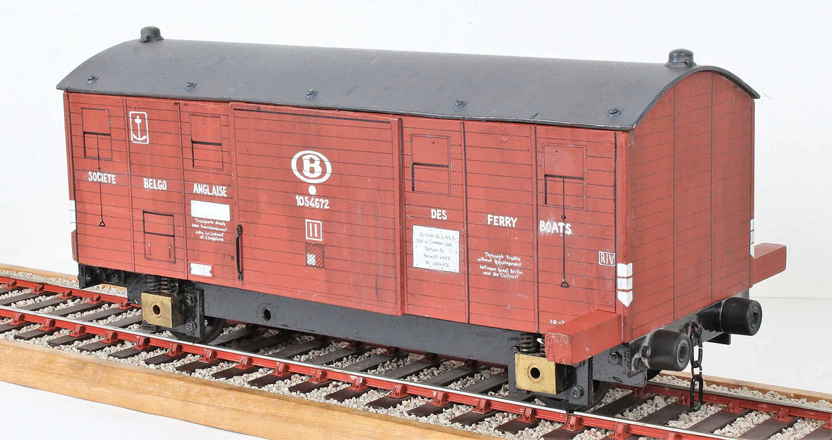 3 1/2 inch gauge Société Belgo-Anglaise Des Ferry-Boats parcels van