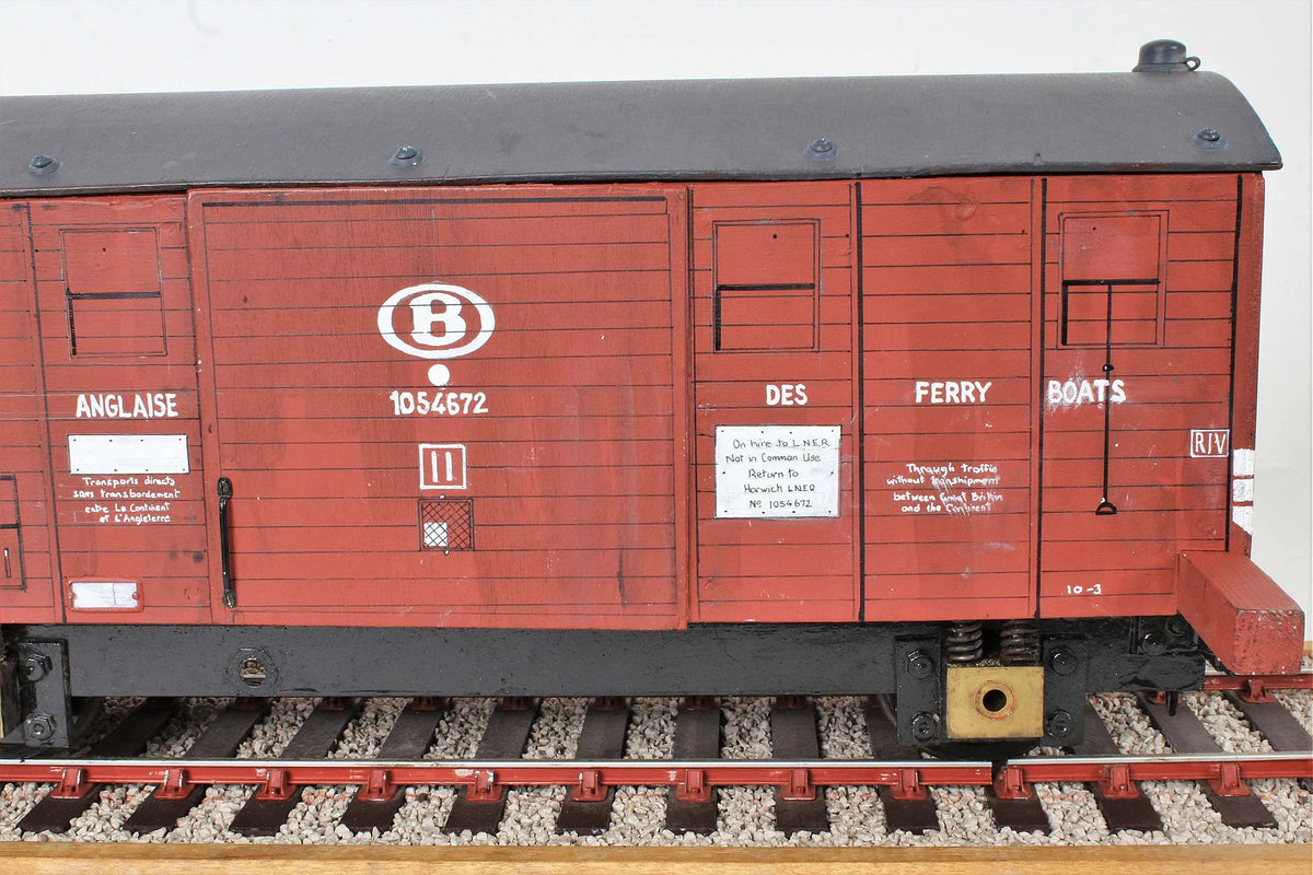 3 1/2 inch gauge Société Belgo-Anglaise Des Ferry-Boats parcels van