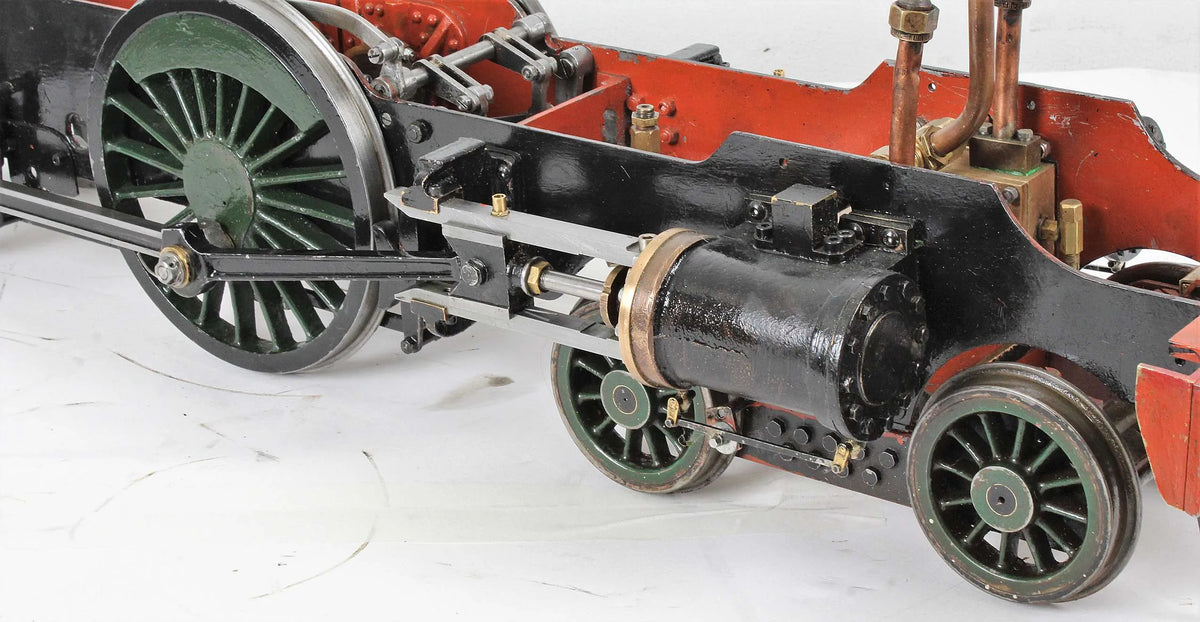 5 inch gauge "Maid of Kent" 4-4-0 with commercial boiler
