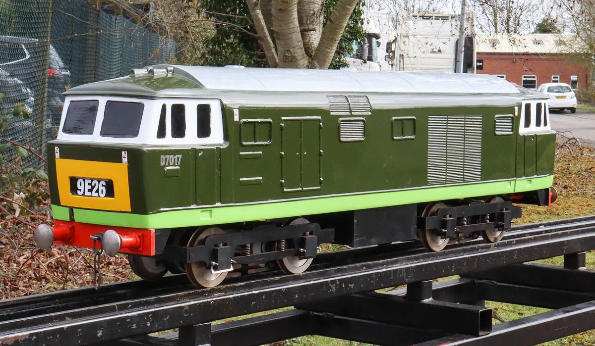 5 inch gauge Class 35 D7017 battery electric