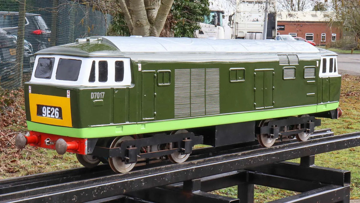 5 inch gauge Class 35 D7017 battery electric