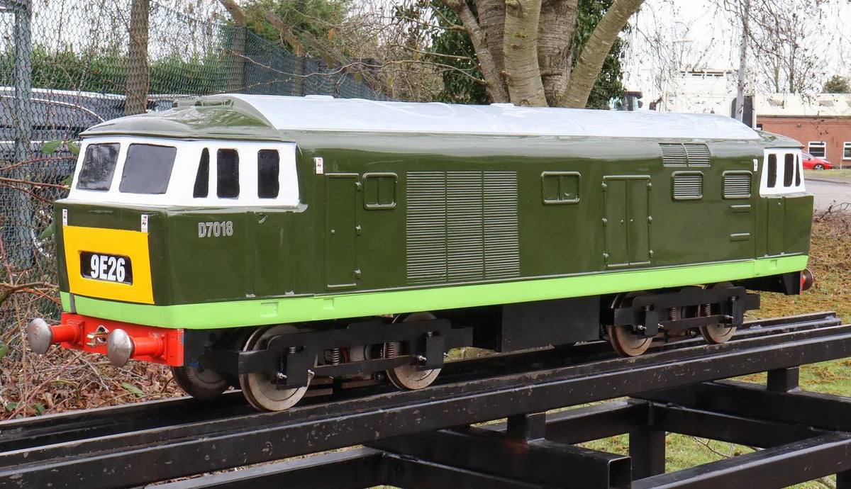 5 inch gauge Class 35 D7018 battery electric