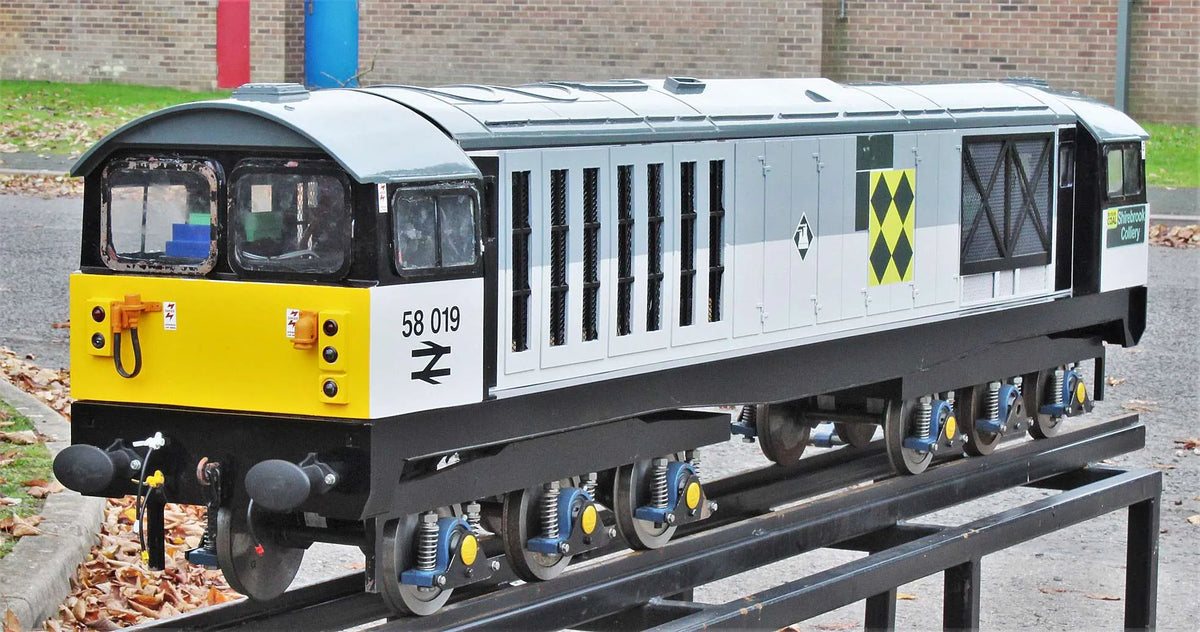 7 1/4 inch gauge Class 58 battery electric