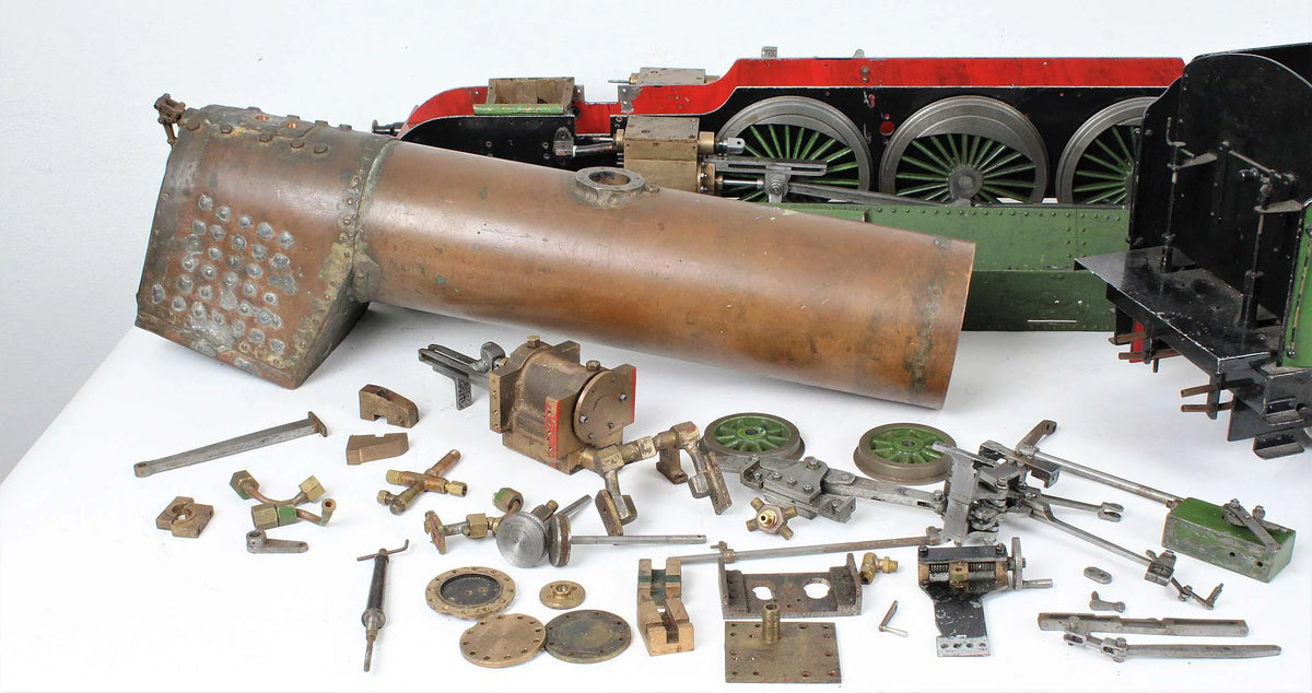 3 1/2 inch gauge "Hielan Lassie" chassis & tender