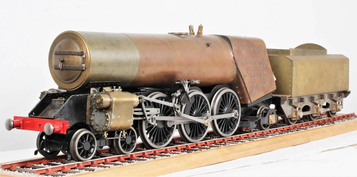 3 1/2 inch gauge "Britannia" with boiler & tender